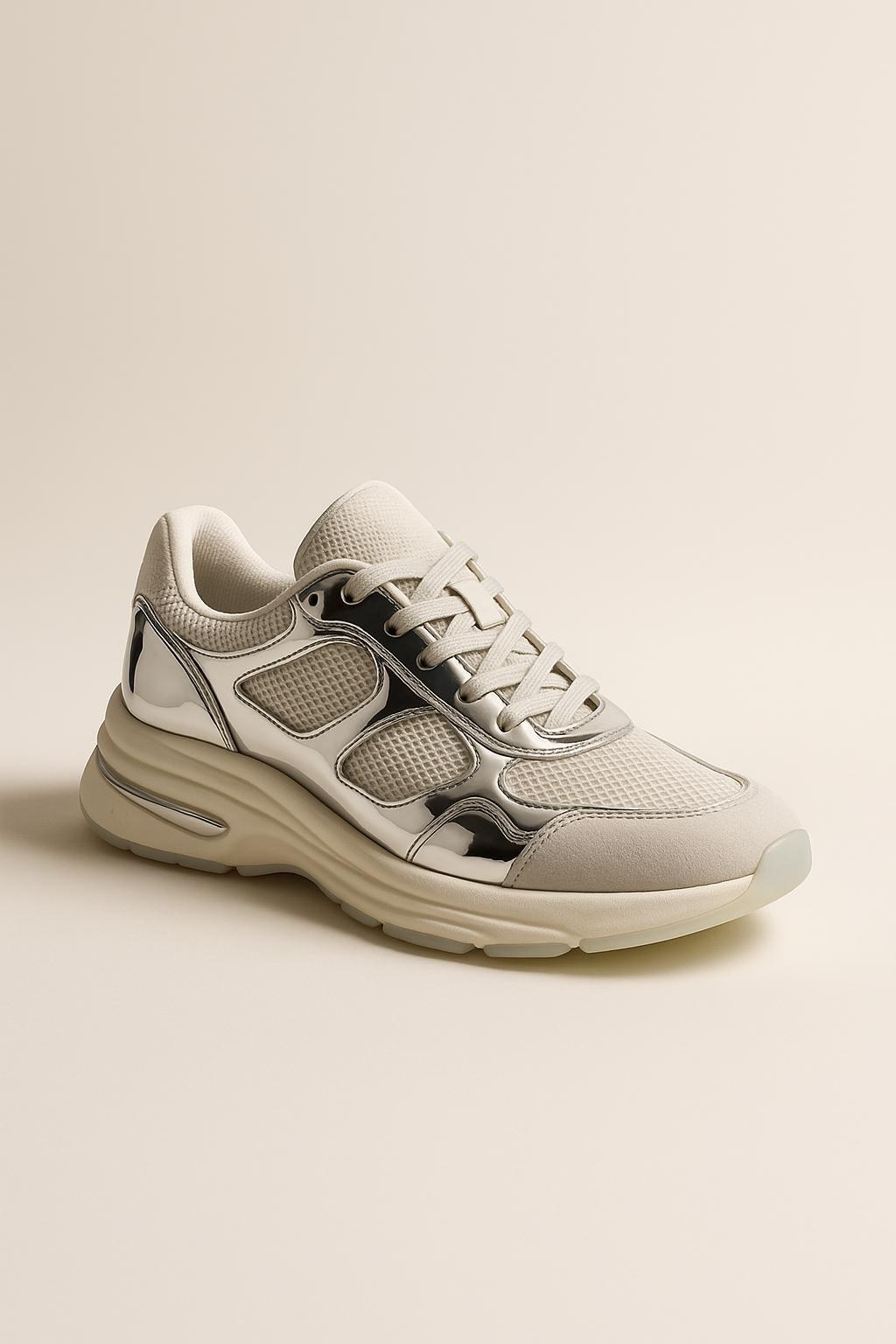 Runner 03 — Chrome Mesh
